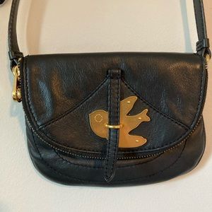 Marc by Marc Jacobs leather cross body bag with bird hardware